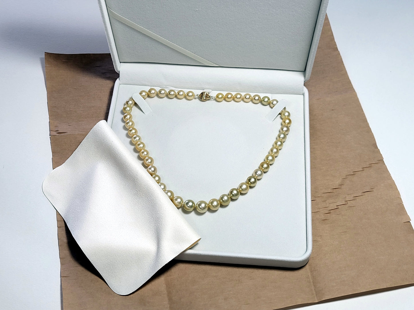 Champagne South Sea Pearl Necklace