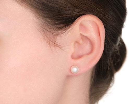 Freshwater Pearl Earrings 7mm