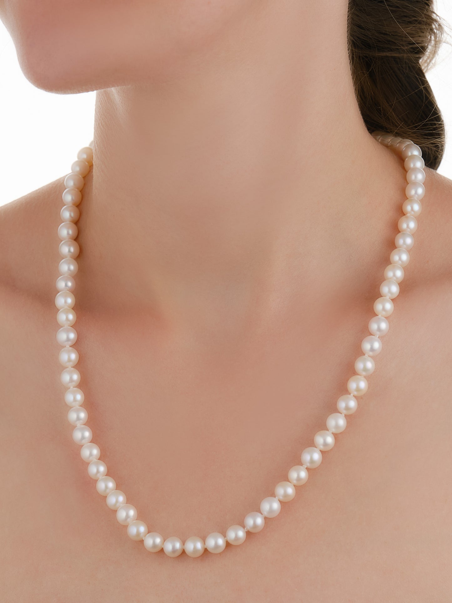 Freshwater Pearl Necklace 7mm - Matinee Length 60cm