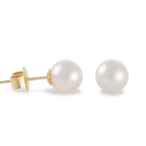 Akoya White Pearl AAA Earrings 6mm
