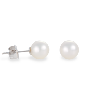 Akoya White Pearl AAA Earrings 7mm