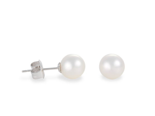 Akoya White Pearl AAA Earrings 7mm