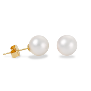Akoya White Pearl AAA Earrings 8mm