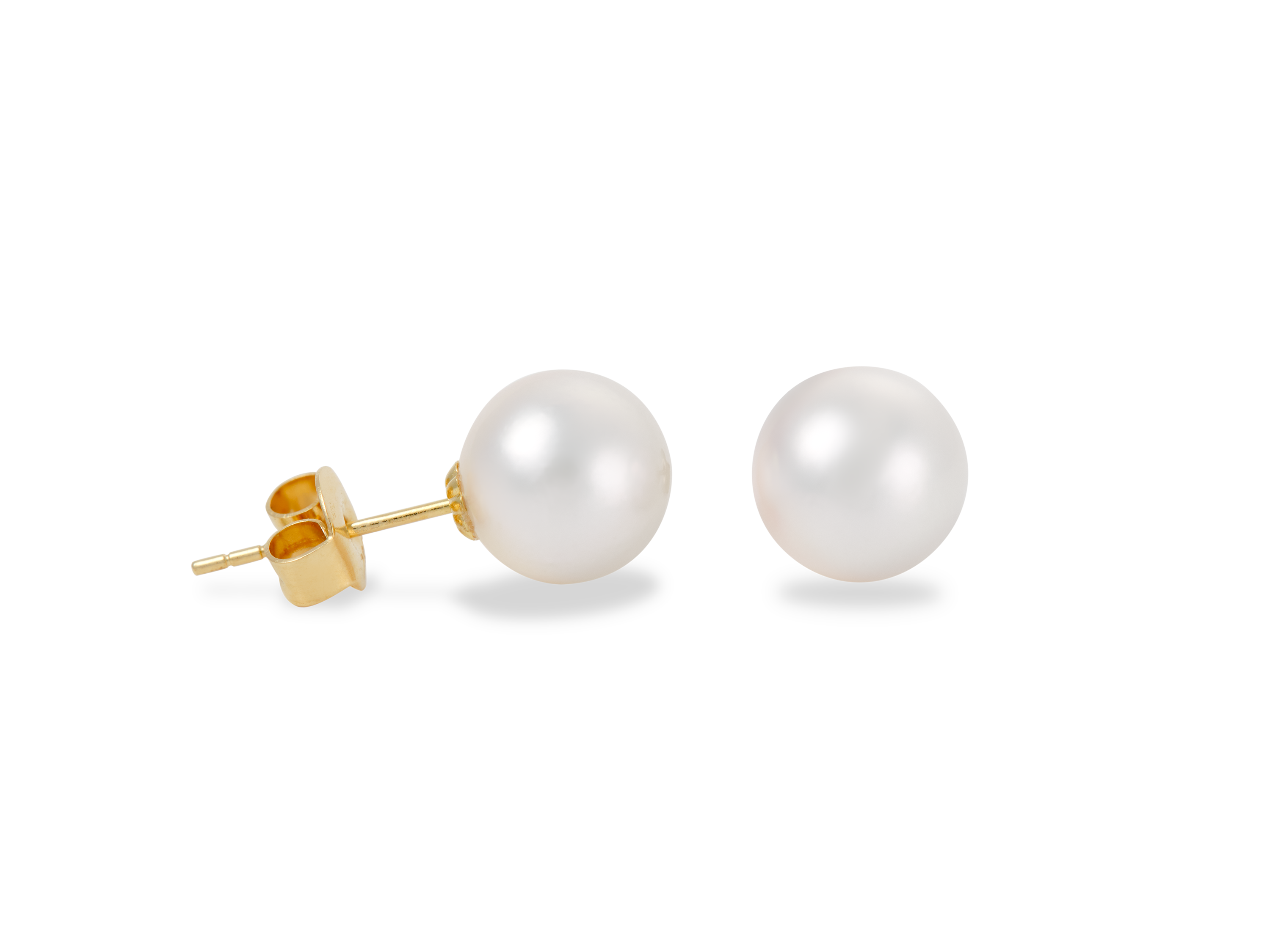 Akoya White Pearl AAA Earrings 8mm