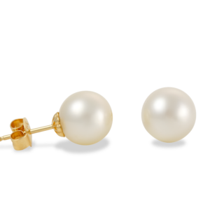 South Sea White Pearl Earrings 9mm