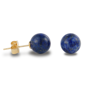 Lapis Lazuli Earrings 8mm