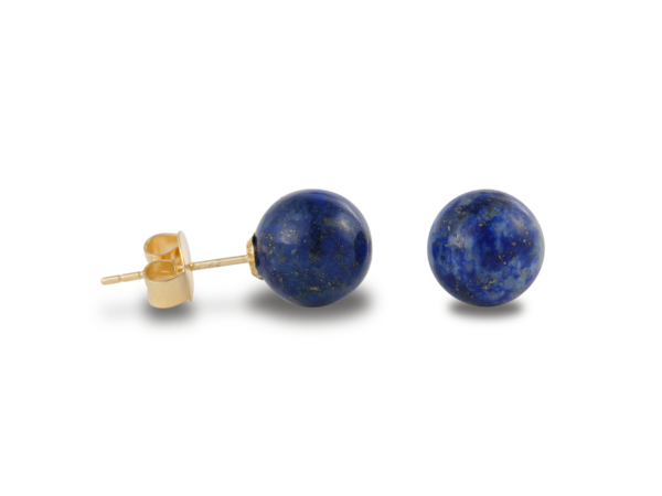 Lapis Lazuli Earrings 8mm