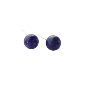 Lapis Lazuli Earrings 8mm