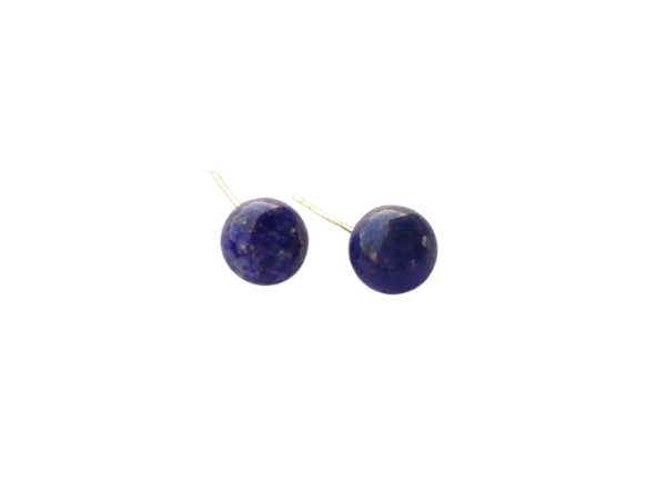 Lapis Lazuli Earrings 8mm