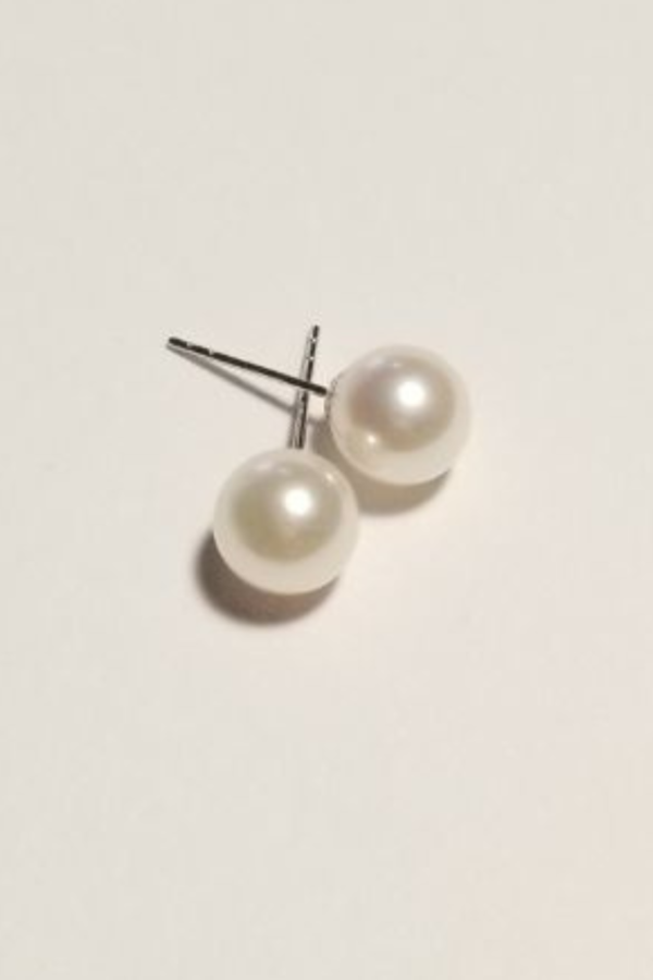 Akoya White Pearl AAA Earrings 7mm