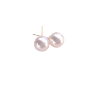 Akoya White Pearl AAA Earrings 8mm
