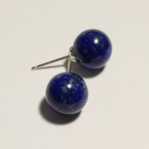 Lapis Lazuli Earrings 10mm
