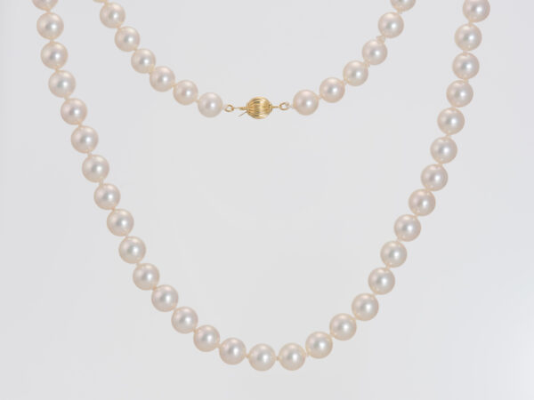 Akoya Pearl Necklace 6.5 mm AAA - Image 3