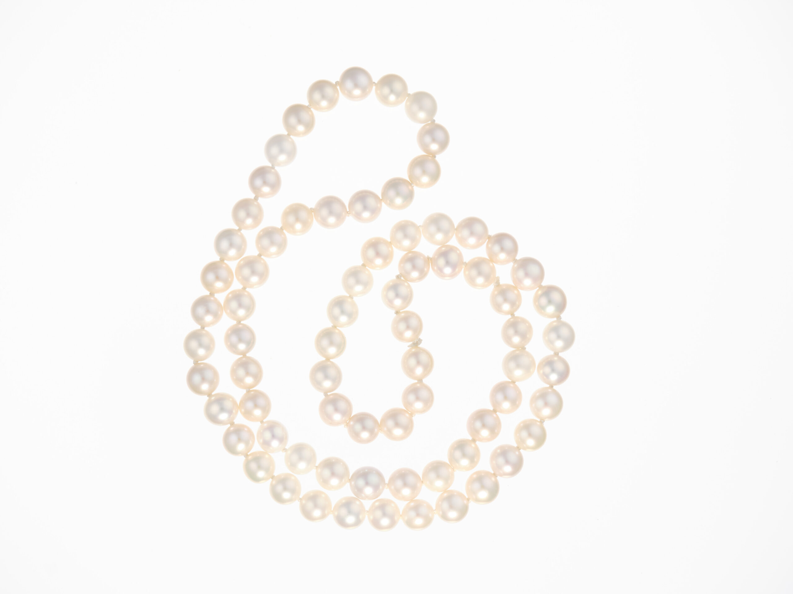 Melody Opera Ming Pearl Necklace 7mm - Image 3